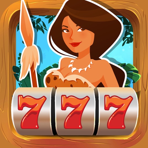 Jungle Journey Slot Machine! Gold Gambling Casino Icon