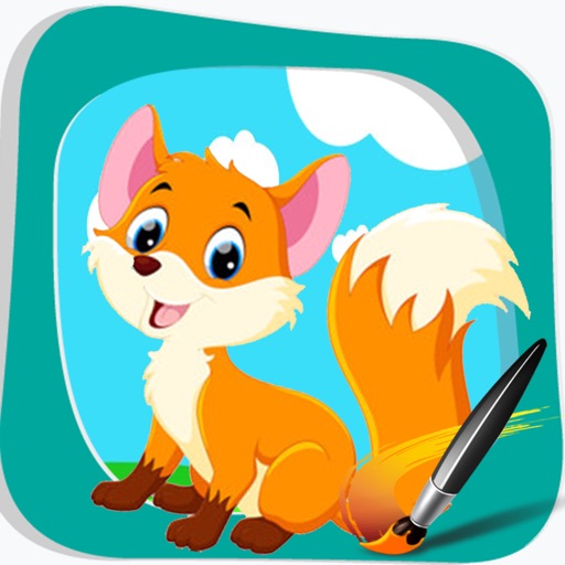 Fox Kids Coloring Best Version iOS App