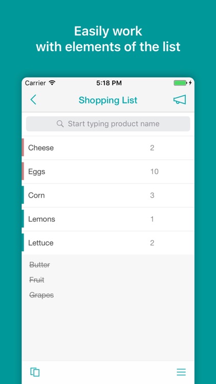 Go2Buy - Shopping list is always with you