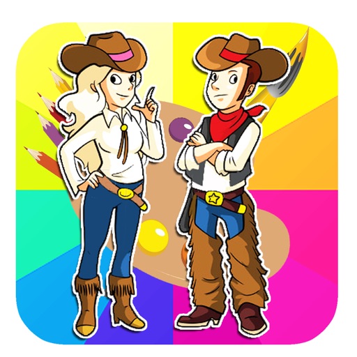 Toddler Junior For Cowboy Story Coloring Page