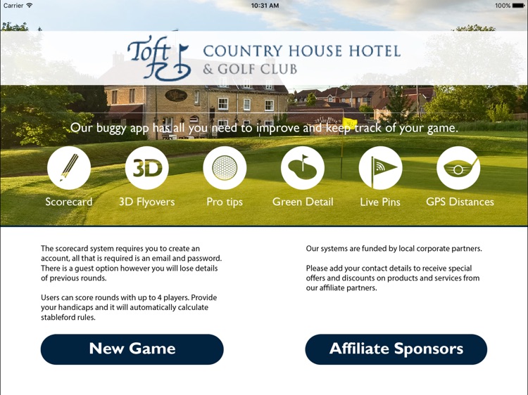 Toft Country House Hotel and Golf Club - Buggy