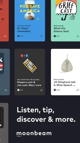 Game screenshot Moonbeam | Podcast Discovery apk
