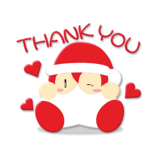 Santa Girl Stickers set 2 for iMessage icon