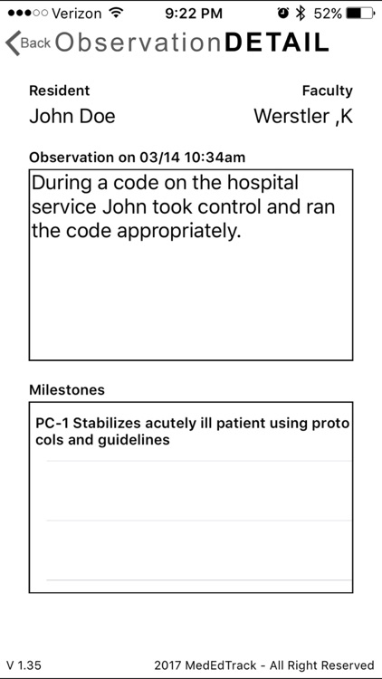 MedEdTrack Resident App screenshot-3