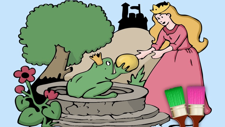 Color tales - fables and classic tales coloring screenshot-3