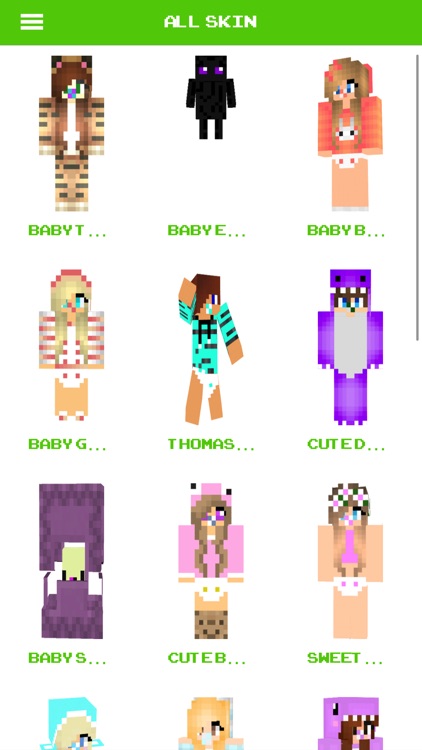 Baby Skins For Minecraft PE - 2017