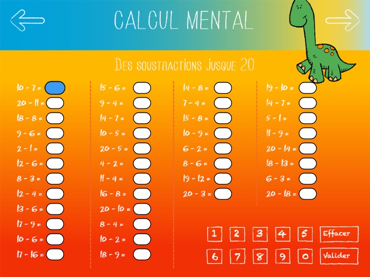 Calcul 6-7 ans - amusant et malin