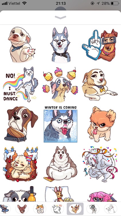 Dog Cute Pun Funny Stickers