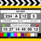 Digital Slate provides 24, 25, 30, 50, 60 and 100 frames per second Time Code rates