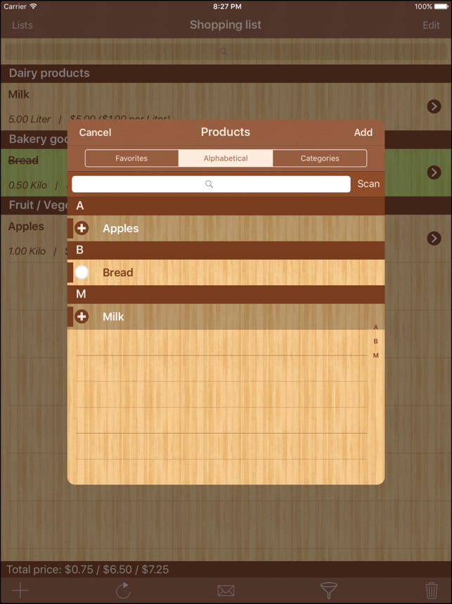 ShoppingList Pro Edition