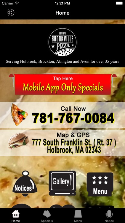 BHOP Brookville Pizza