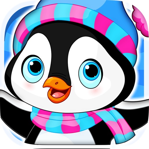 Arctic Penguin in the Frozen Ice Cream Fall-ing Hunt Pro Game