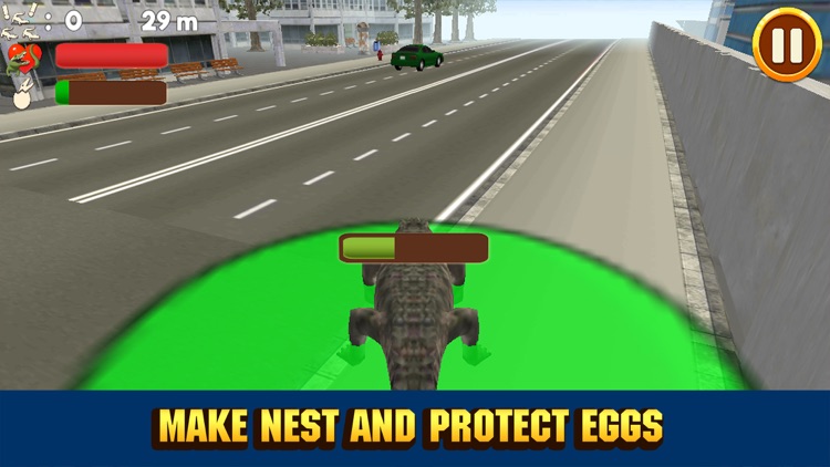 Crazy Crocodile City Attack Quest 3D