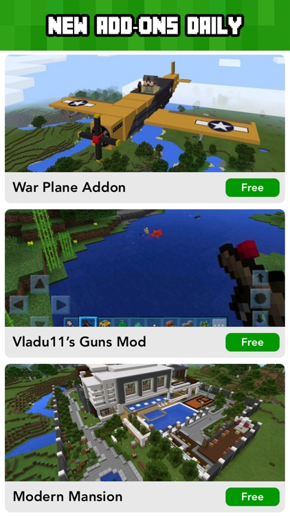 Add ons for Minecraft PE - MCPE Maps & Mini Games