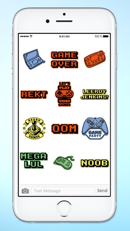 Gamer 4 Life Video Game Sticker Pack screenshot-4