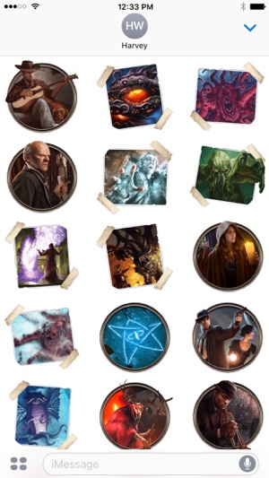 Arkham Horror Stickers