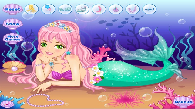 My Mermaid Beauty SPA Make up Best games for girls(圖5)-速報App