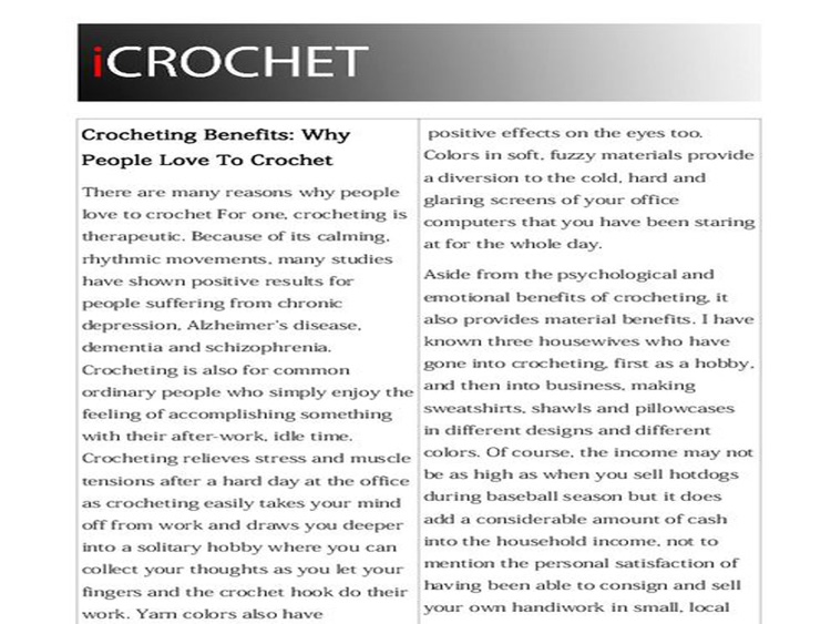 iCrochet - Learn Crochet Magazine screenshot-3