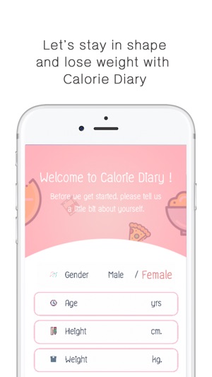 Calorie Diary+(圖5)-速報App