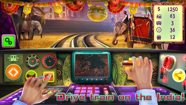 Indian Train Driving