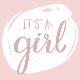 Its A Girl New Baby Sticker Pack