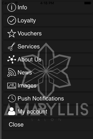 Amaryllis Salon screenshot 3