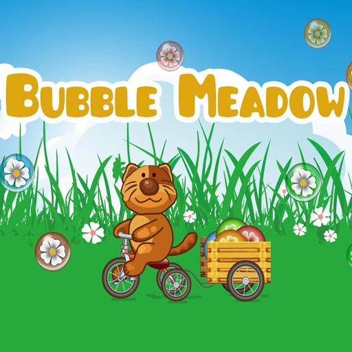 Bubble matching meadow Icon