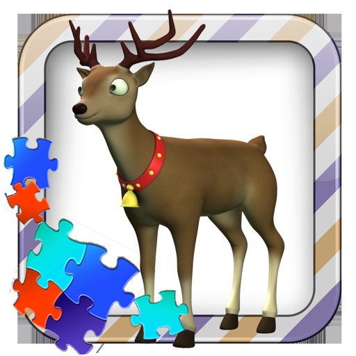Animals Lord Deer jigsaw puzzle games iOS App