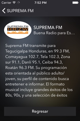 SUPREMA FM screenshot 2