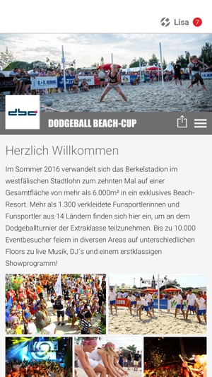 DODGEBALL BEACH-CUP