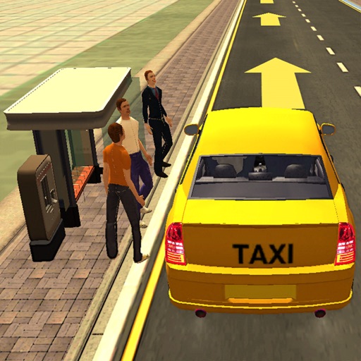 Real Taxi Driving Simulation Icon