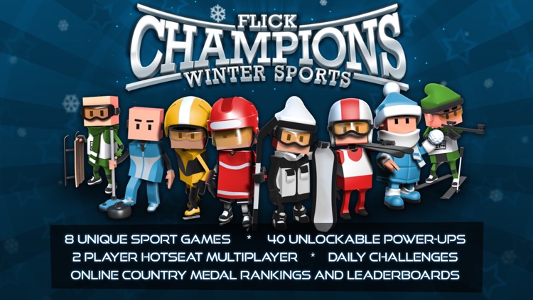 Flick Champions Winter Sports screenshot-0
