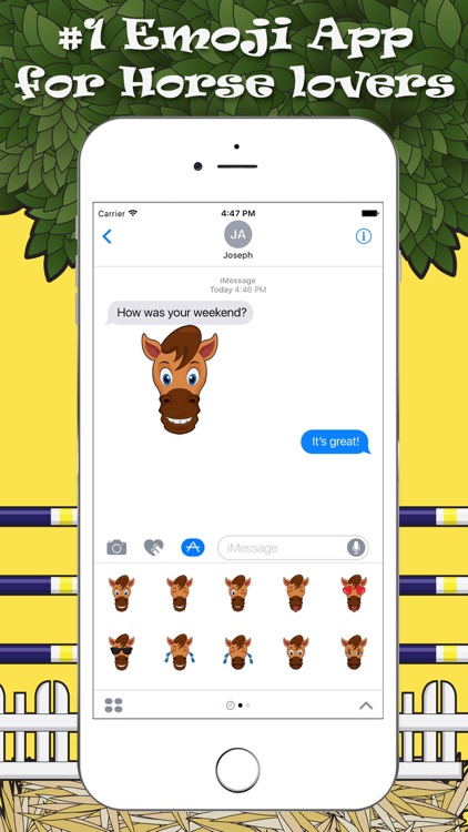 HORSEmoji - Horse Riding Emoji & Stickers #Stimoji