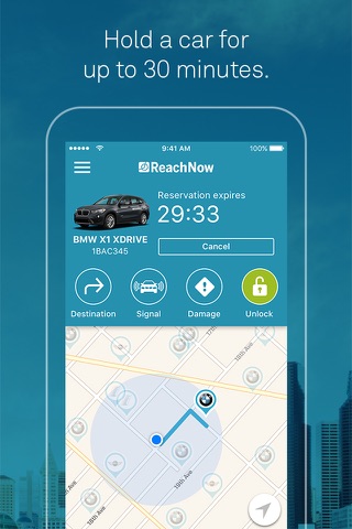 ReachNow Car Sharing by BMW screenshot 3