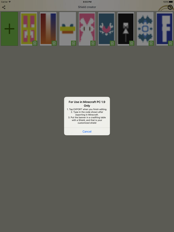 Shield Creator For Minecraft Pc App App Price Drops