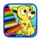 Kids Colouring Book Drawing Bear Game