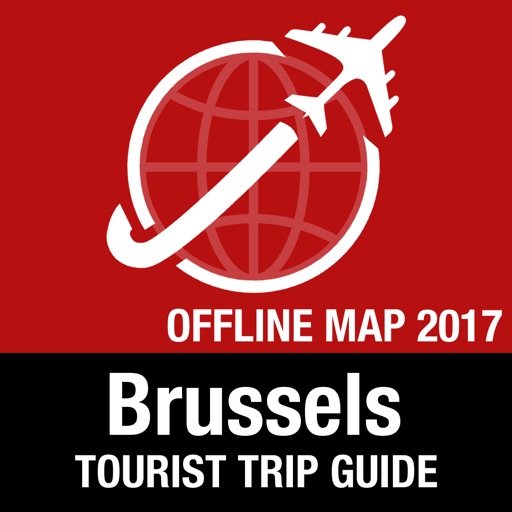Brussels Tourist Guide + Offline Map icon
