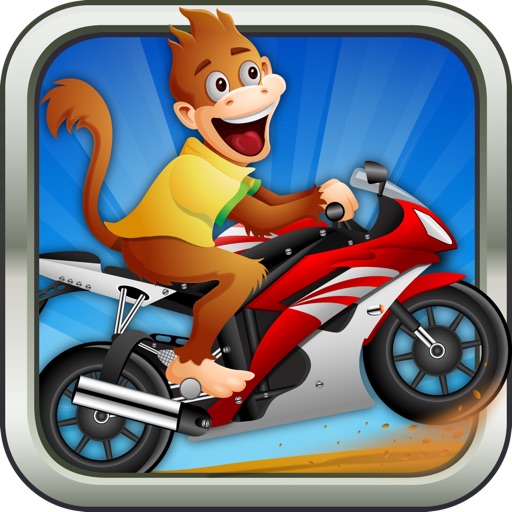 Amazon Race Xtreme HD - new monkey kong hill climb bike race game Icon