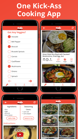 Skillit: Cooking Made Easy, Simple Healt