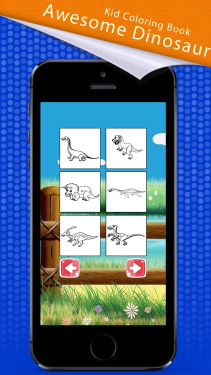 Dinosaur Kid Coloring Book 3 screenshot-3