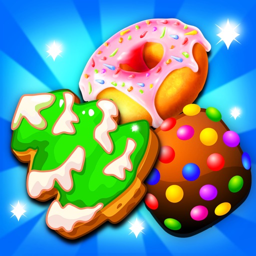 Cookie Sweet Blast - Yummy Gummy Match 3 Game iOS App