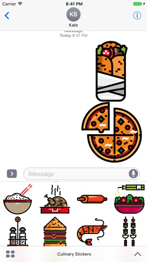 Culinary Stickers - Delicious Food Emoji