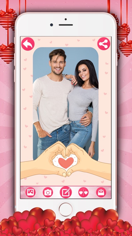 Love Photo Frames – Valentine's Day Collage Editor