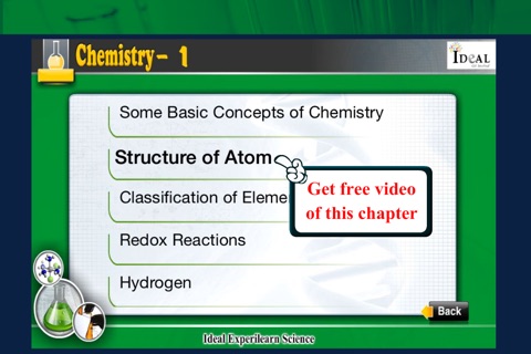 Ideal e-learning Chemistry (Semester-1) screenshot 2