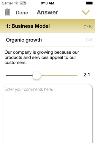 iStrategy Business Analysis Charts screenshot 4