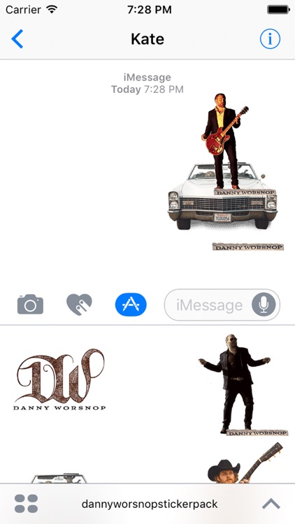 Danny Worsnop Sticker Pack screenshot-4