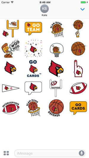 University of Louisville Animated+Stickers(圖2)-速報App