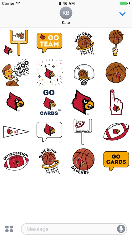 University of Louisville Animated+Stickers