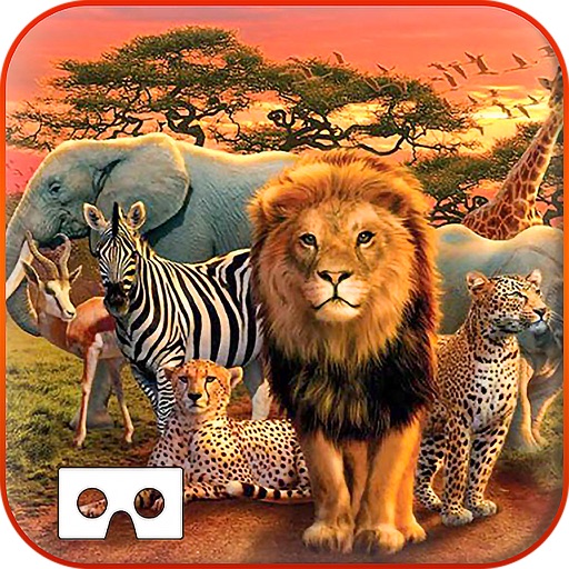 VR Safari Tour Adventure Icon