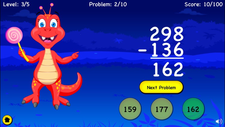 Subtraction For Kids - 1st & 2nd Grade Basic Math screenshot-3